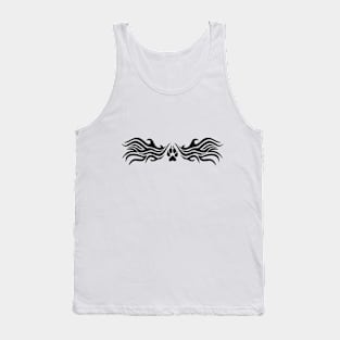 Wolf Paw Flames Tank Top